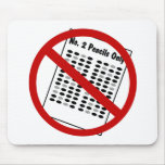 No more Numbers 2 Pencils Mouse Mats