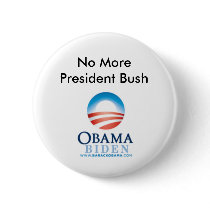 No More President Bush buttons
