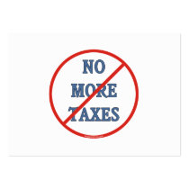 No More Taxes business cards