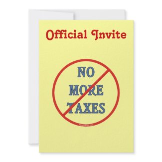 No more taxes no new taxes