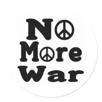 No More War! stickers by Groovynet No More War! stickers