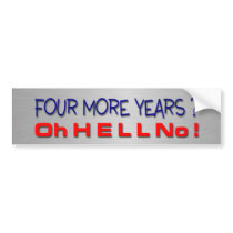 No More Years Bumper Sticker