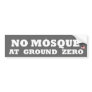 No mosque at ground zero