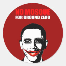 NO MOSQUE FOR GROUND ZERO STICKER