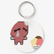 no mouth! keychains