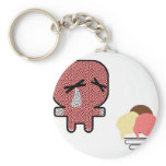 no mouth! keychain