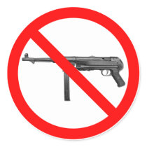 No MP40s Sticker