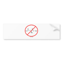 No MSG (No Monosodium Glutamate) Bumper Stickers