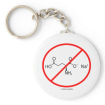 No MSG (No Monosodium Glutamate) Key Chain