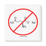 No MSG (No Monosodium Glutamate) magnets