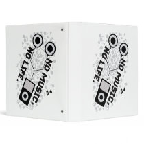 NO MUSIC, NO LIFE. BINDERS