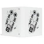 NO MUSIC, NO LIFE. binders