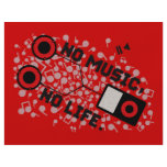 NO MUSIC, NO LIFE. flyers