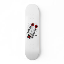 NO MUSIC, NO LIFE. SKATE BOARD DECKS