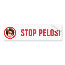 No Nancy Pelosi bumper stickers by AmericanElephant No Nancy Pelosi bumper stickers