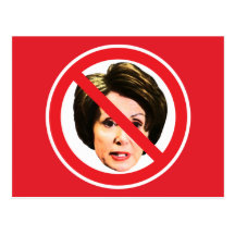 No Nancy Pelosi Postcard