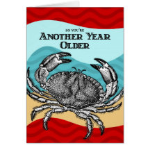 No Need To Be Crabby Card