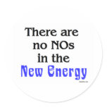 No Nos Round Sticker