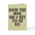 No Not Fifty 50th Birthday Party Invitations cards by birthday_gifts No Not Fifty 50th Birthday Party Invitations cards