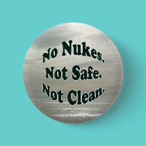 No Nukes button at the Seashore