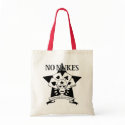 No Nukes Skull Tote Bag bag