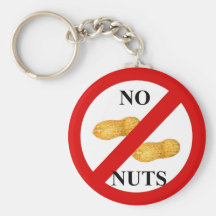 No nuts keychains