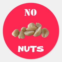 No Nuts sticker