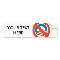 NO O NO bumper stickers by antiobama NO O NO bumper stickers