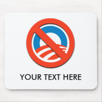 NO O NO mousepads by antiobama NO O NO mousepads