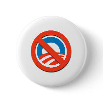 NO "O" / No Obama buttons by antiobama NO "O" / No Obama buttons
