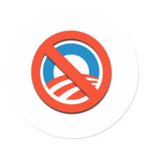 NO "O" / No Obama stickers