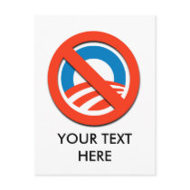 NO O NO postcards by antiobama NO O NO postcards