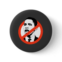 No Obama / Anti-Obama T-shirts buttons by antiobama No Obama / Anti-Obama T-shirts buttons