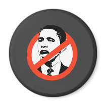 No Obama / Anti-Obama T-shirts magnets