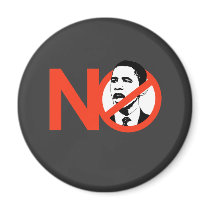 No Obama / Anti-Obama T-shirts magnets