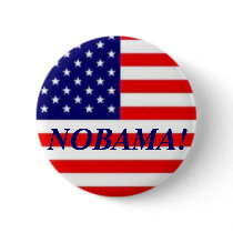 NO OBAMA BUTTON