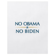 NO OBAMA NO BIDEN flyers
