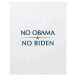 NO OBAMA NO BIDEN flyers