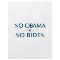 NO OBAMA NO BIDEN flyers