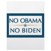 NO OBAMA NO BIDEN letterhead