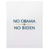 NO OBAMA NO BIDEN letterhead