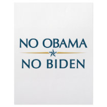 NO OBAMA NO BIDEN letterhead