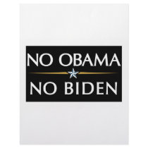 NO OBAMA NO BIDEN letterhead