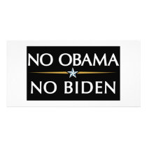 NO OBAMA NO BIDEN photo cards