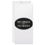 NO OBAMA NO BIDEN PERSONALIZED RACK CARD