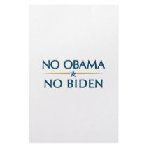 NO OBAMA NO BIDEN stationery