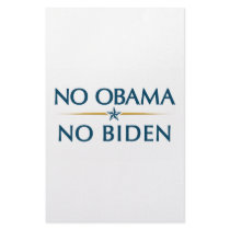 NO OBAMA NO BIDEN stationery