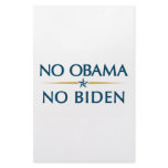 NO OBAMA NO BIDEN STATIONERY DESIGN