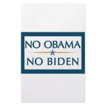NO OBAMA NO BIDEN stationery