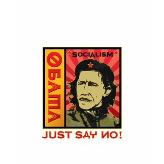 No Obama - no socialism shirt